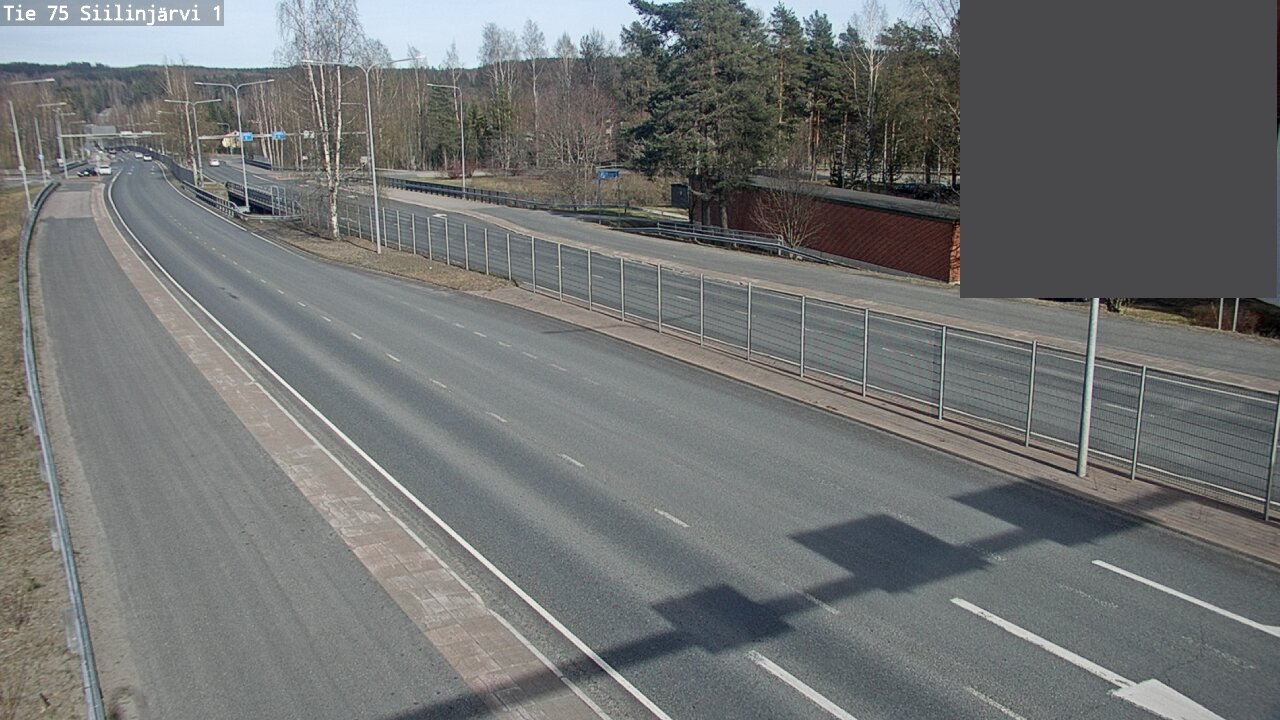 Weather Camera Image Väg 75 Siilinjärvi1, Siilinjärvi, Pohjois-Savo