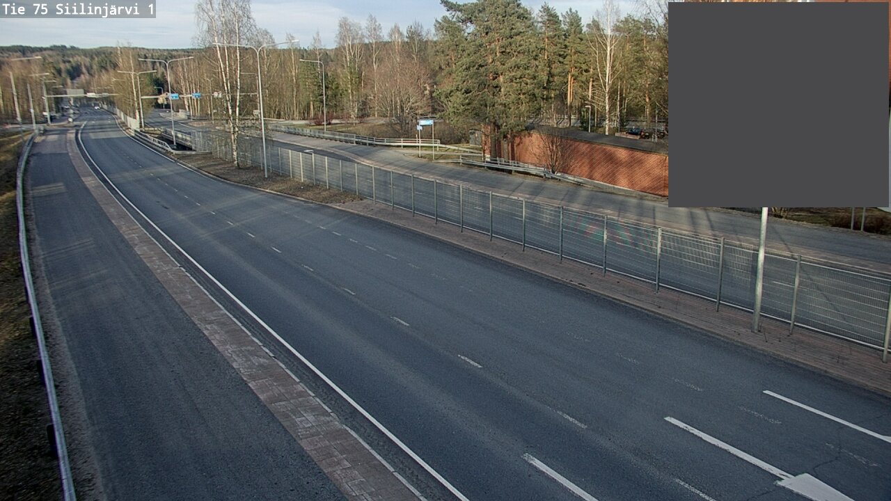 Weather Camera Image Väg 75 Siilinjärvi1, Siilinjärvi, Pohjois-Savo