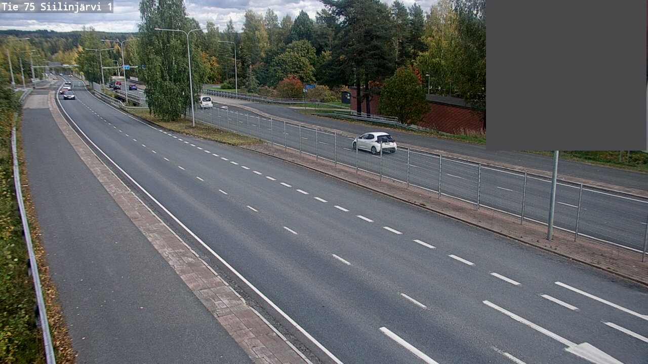 Weather Camera Image Road 75 Siilinjärvi1, Siilinjärvi, Pohjois-Savo