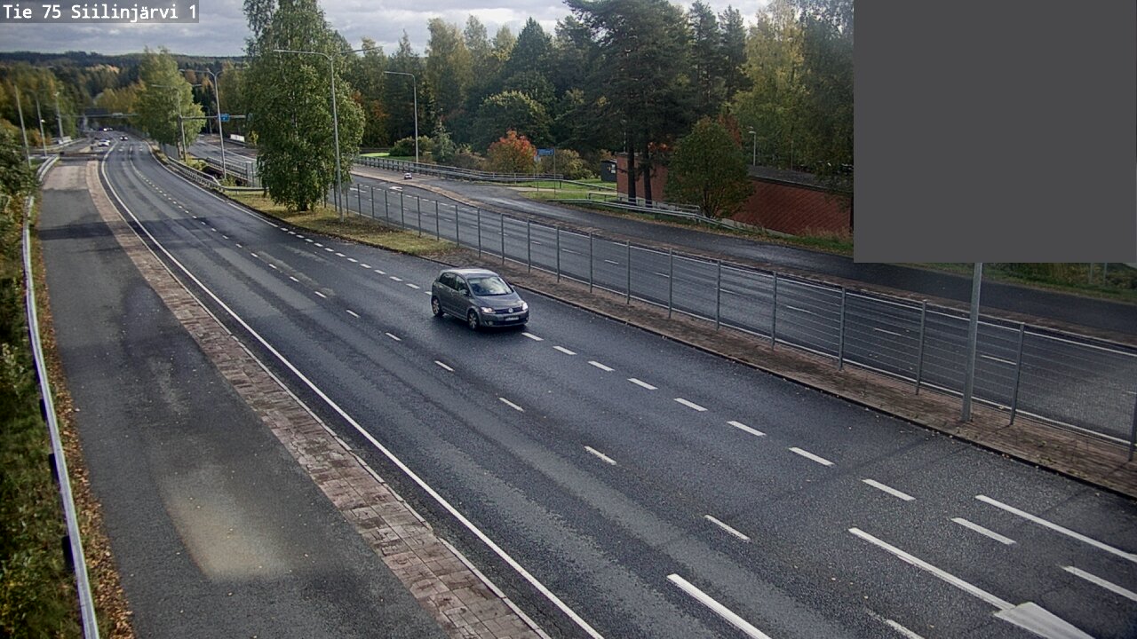 Weather Camera Image Väg 75 Siilinjärvi1, Siilinjärvi, Pohjois-Savo