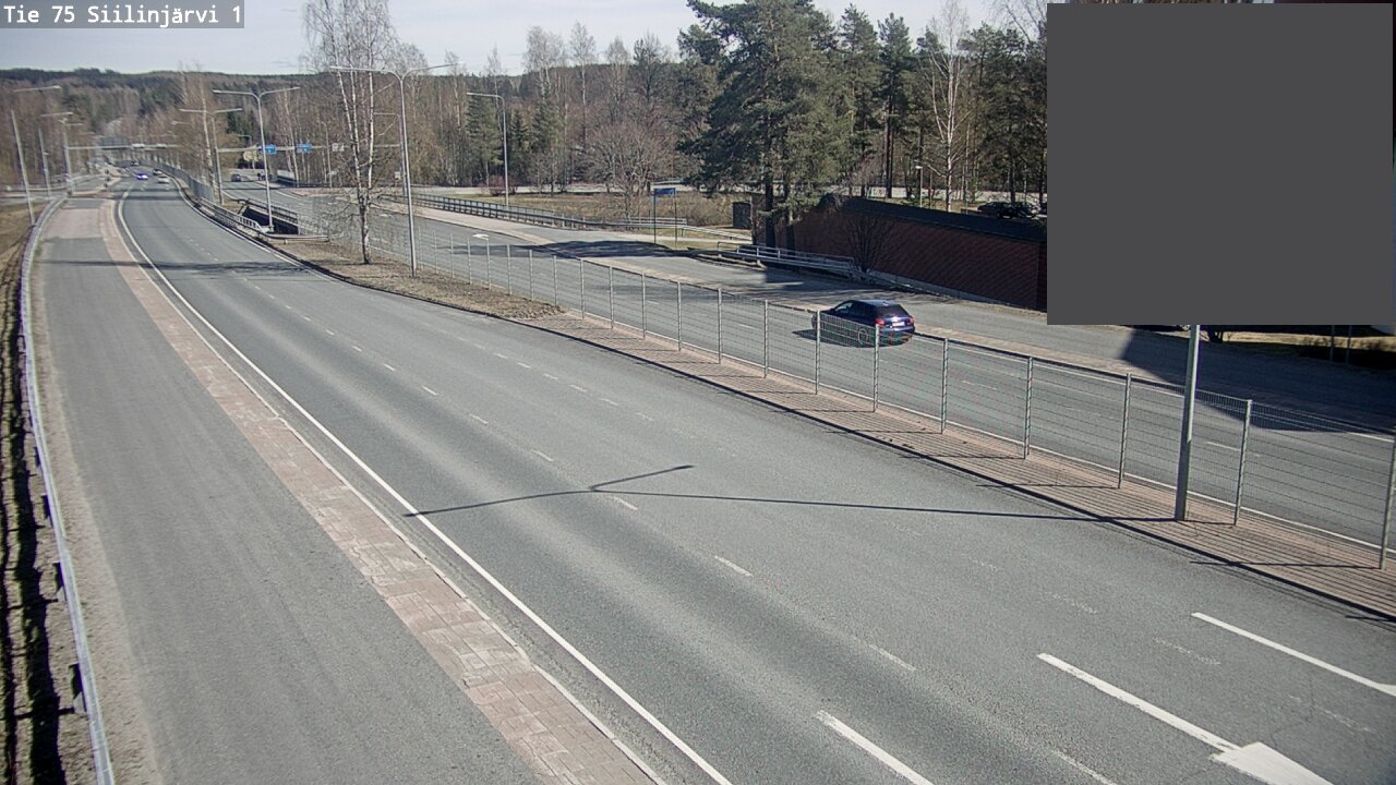 Weather Camera Image Väg 75 Siilinjärvi1, Siilinjärvi, Pohjois-Savo