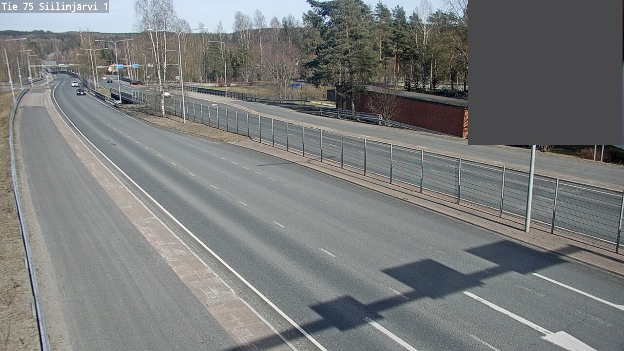 Weather Camera Image Väg 75 Siilinjärvi1, Siilinjärvi, Pohjois-Savo