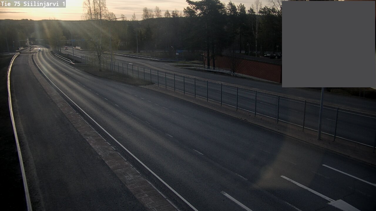 Weather Camera Image Väg 75 Siilinjärvi1, Siilinjärvi, Pohjois-Savo