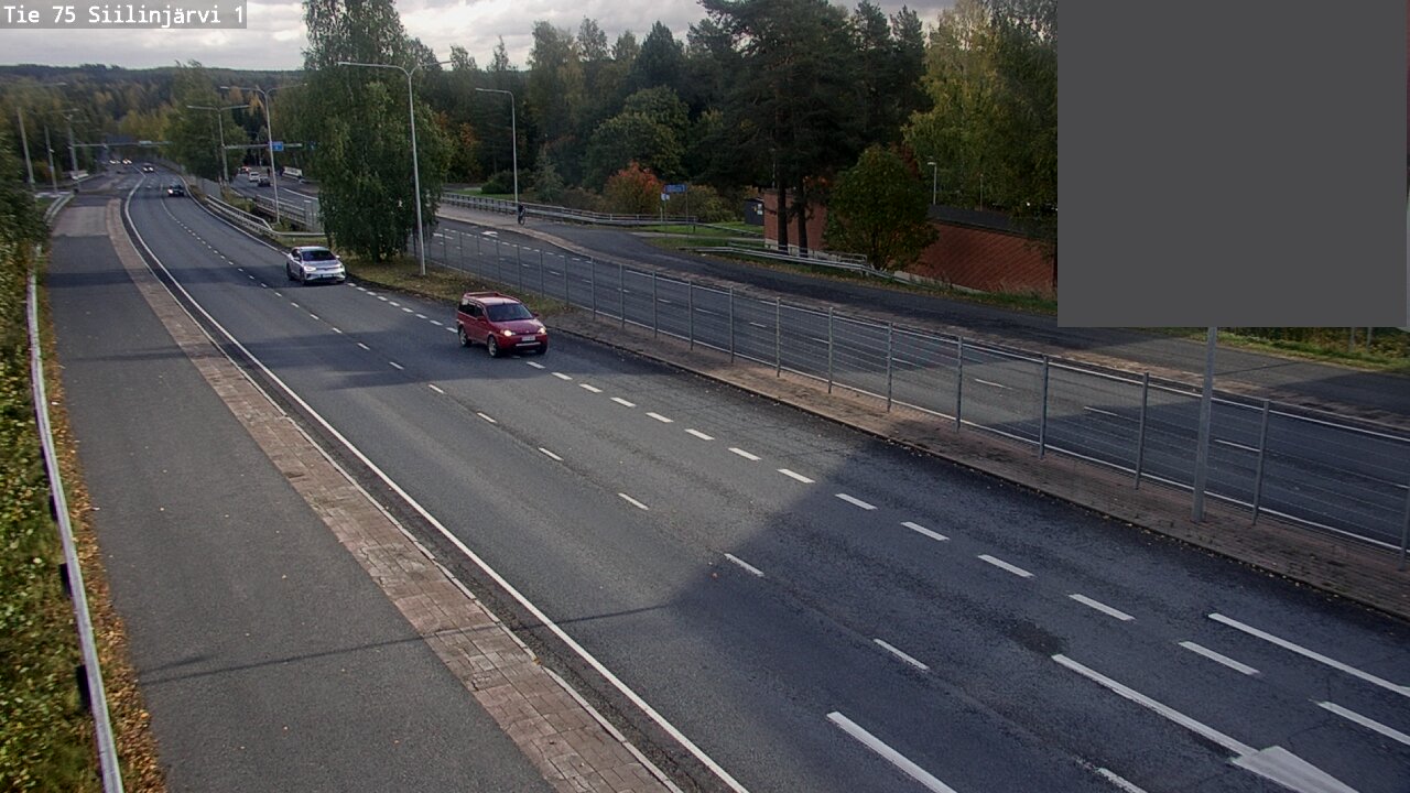 Weather Camera Image Road 75 Siilinjärvi1, Siilinjärvi, Pohjois-Savo