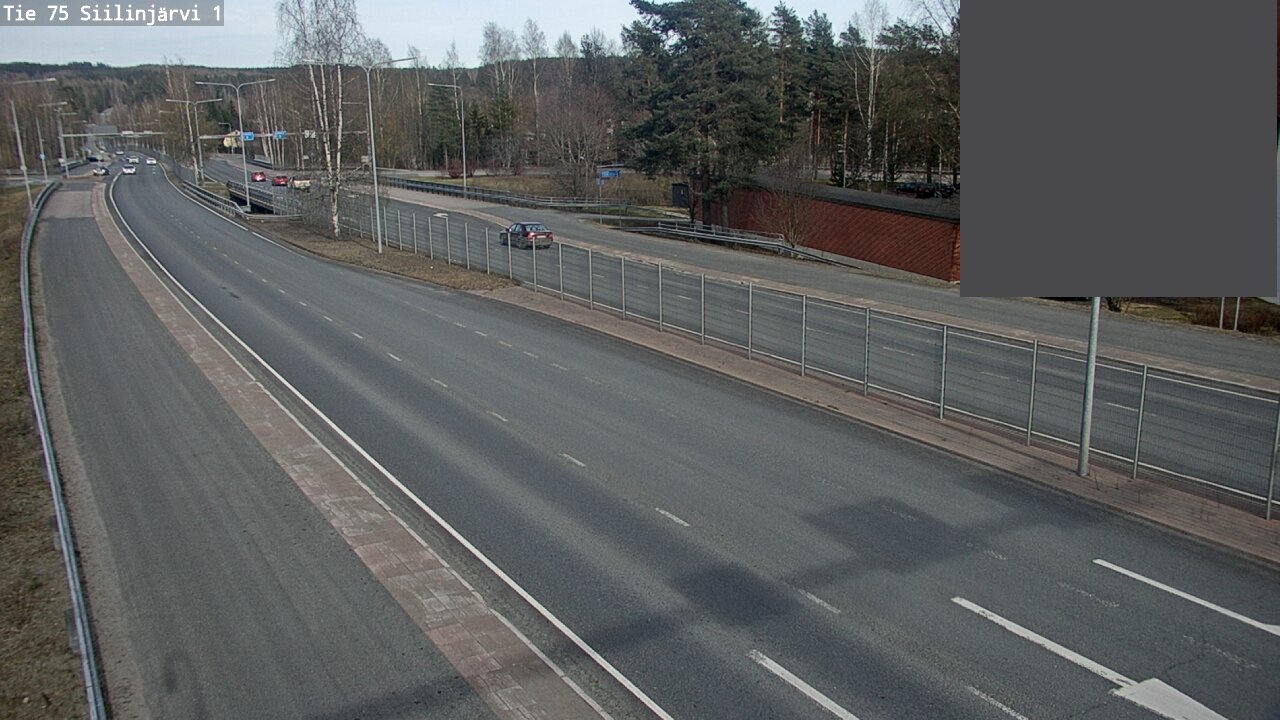 Weather Camera Image Väg 75 Siilinjärvi1, Siilinjärvi, Pohjois-Savo
