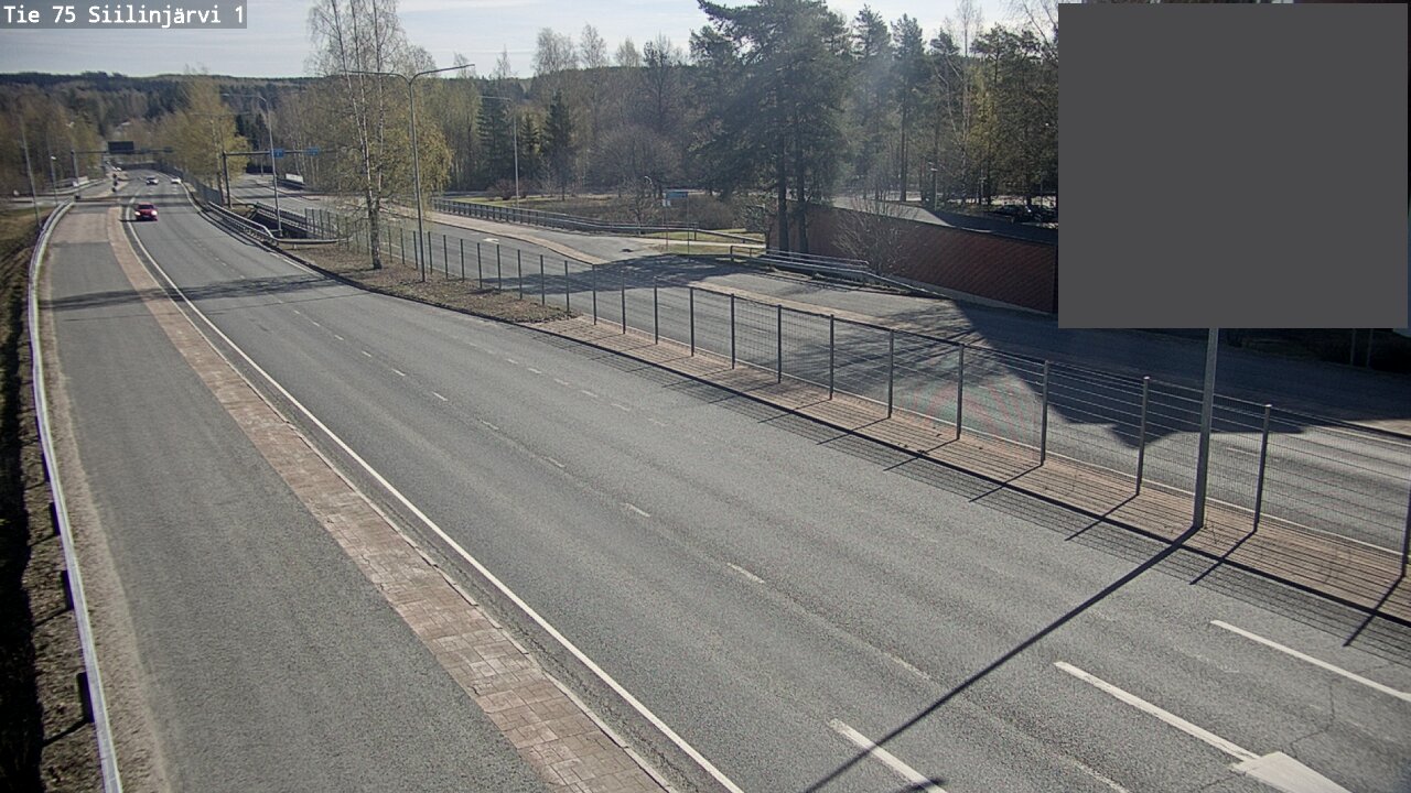 Weather Camera Image Road 75 Siilinjärvi1, Siilinjärvi, Pohjois-Savo