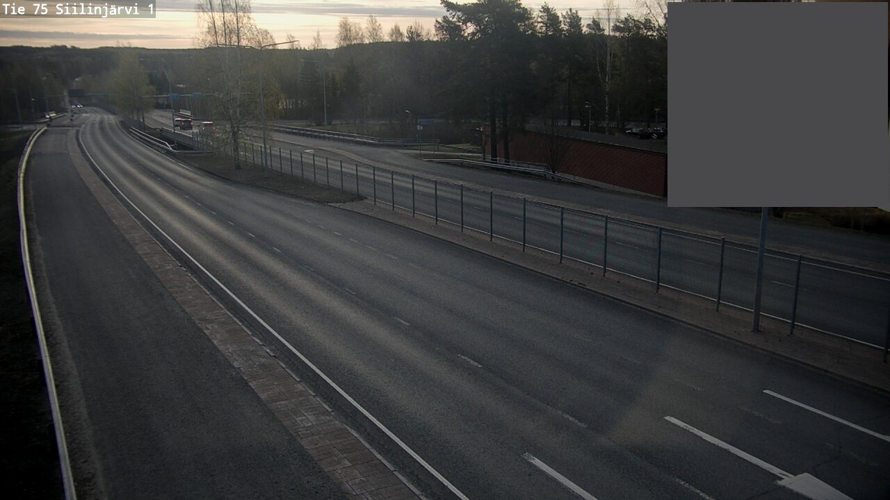 Weather Camera Image Väg 75 Siilinjärvi1, Siilinjärvi, Pohjois-Savo