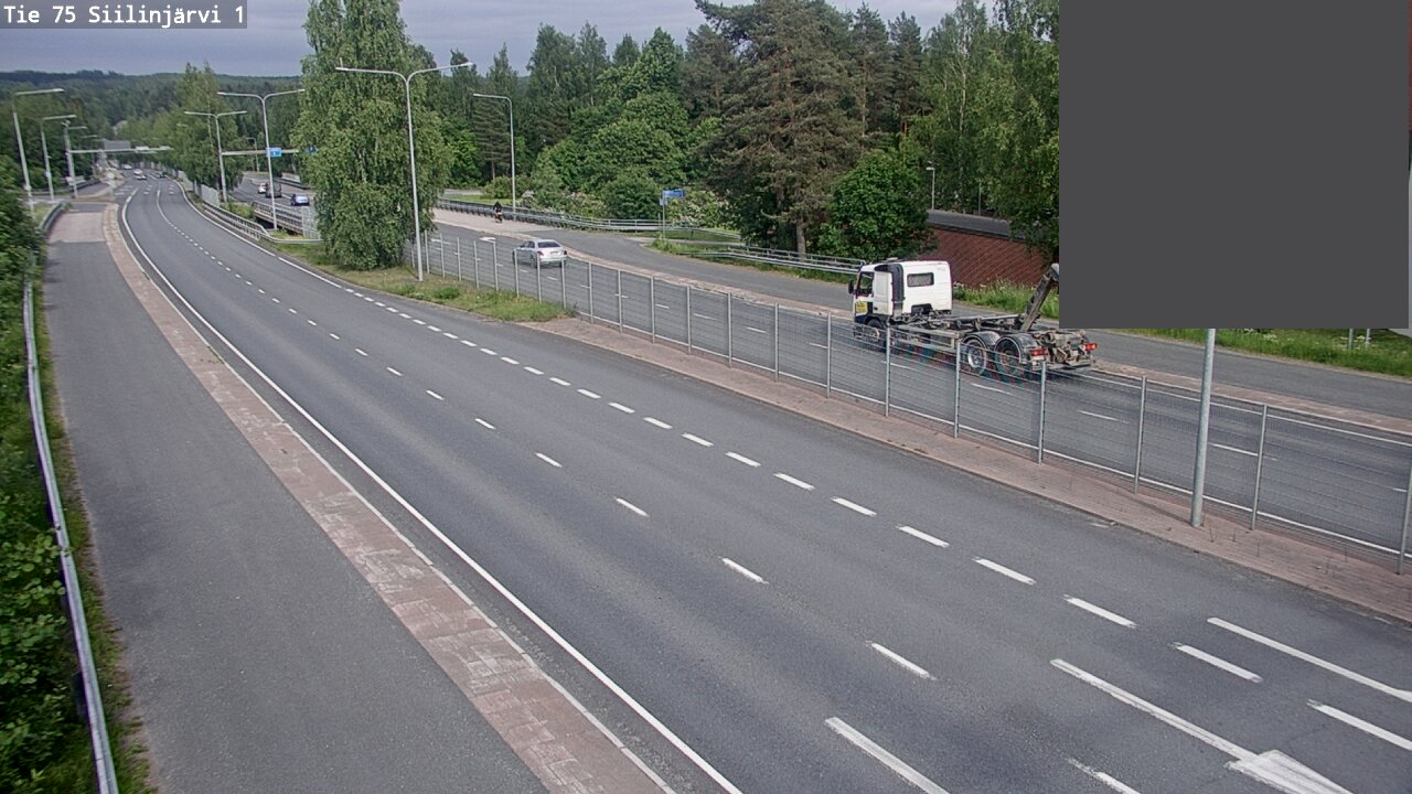 Weather Camera Image Road 75 Siilinjärvi1, Siilinjärvi, Pohjois-Savo