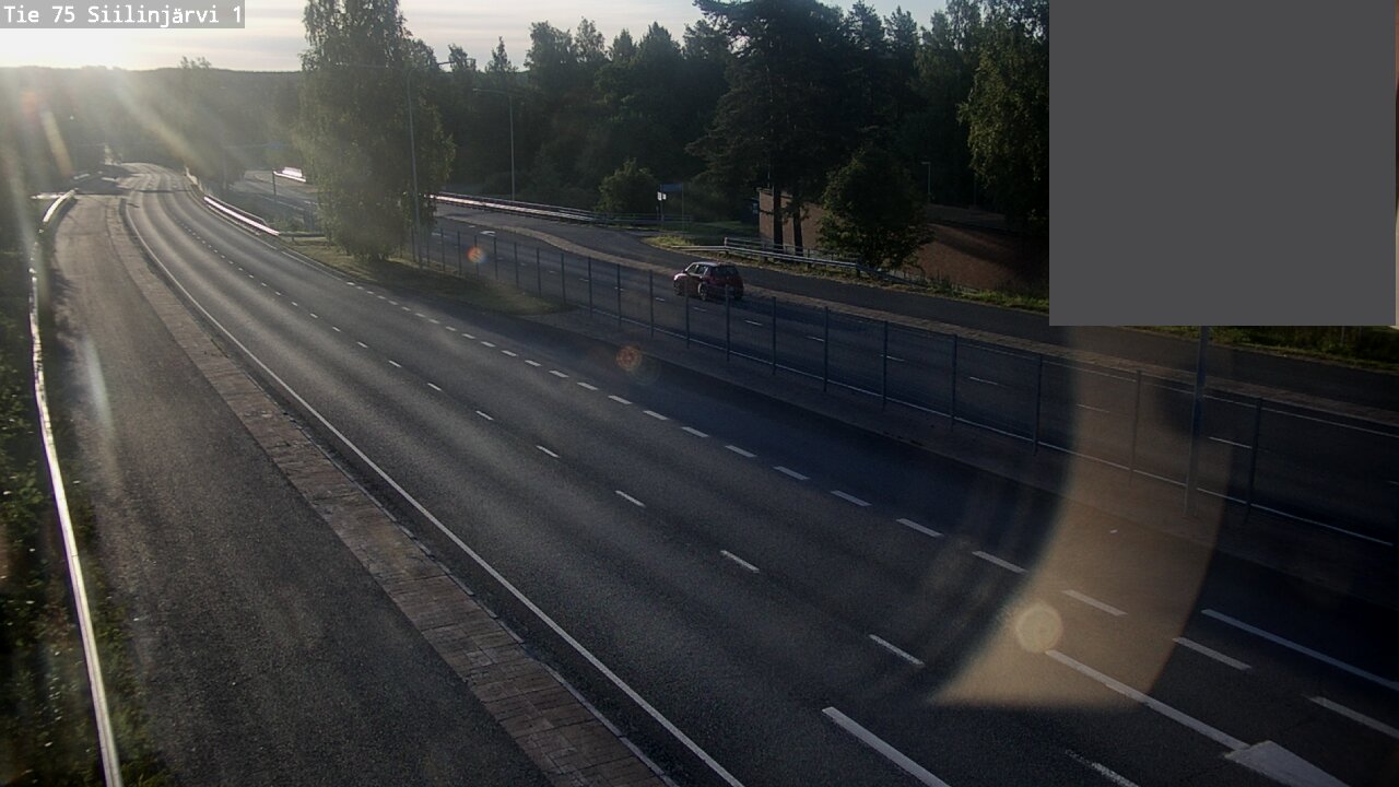 Weather Camera Image Road 75 Siilinjärvi1, Siilinjärvi, Pohjois-Savo