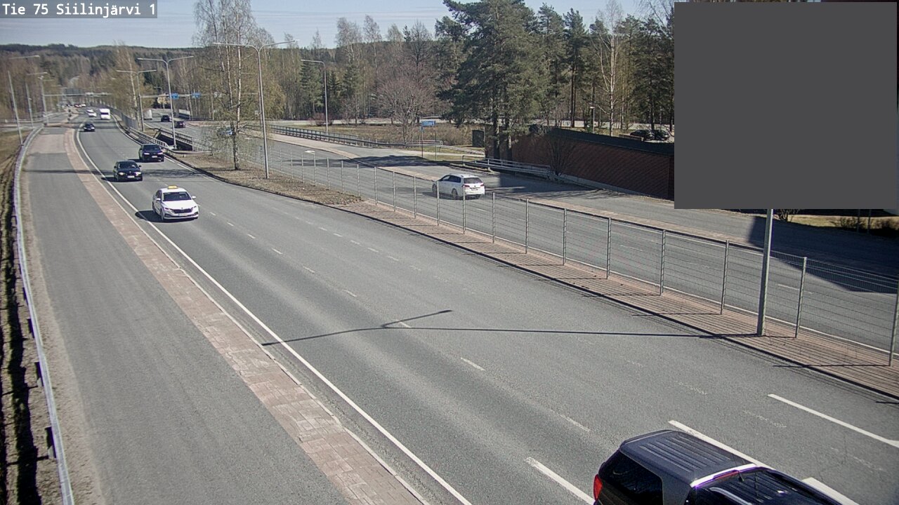 Weather Camera Image Road 75 Siilinjärvi1, Siilinjärvi, Pohjois-Savo