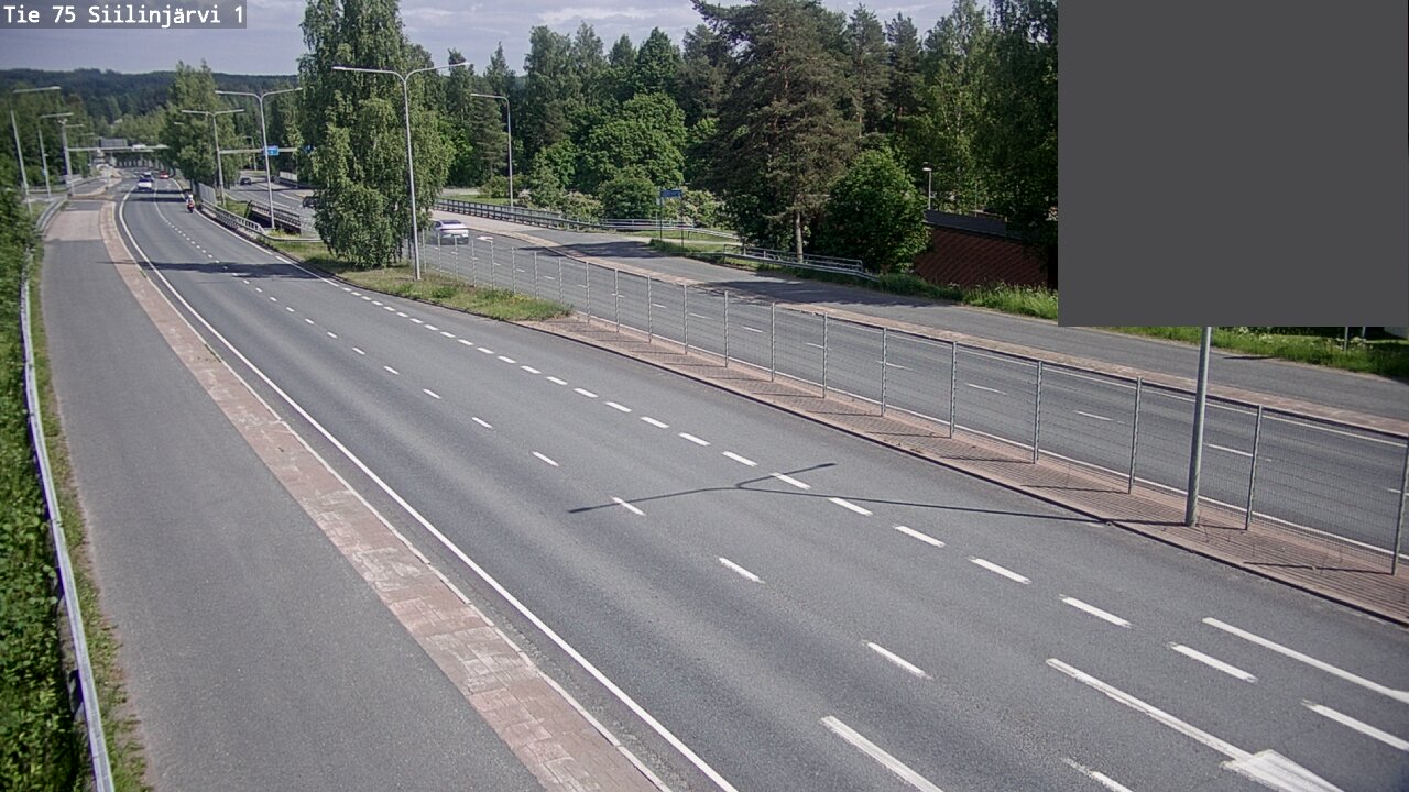 Weather Camera Image Road 75 Siilinjärvi1, Siilinjärvi, Pohjois-Savo