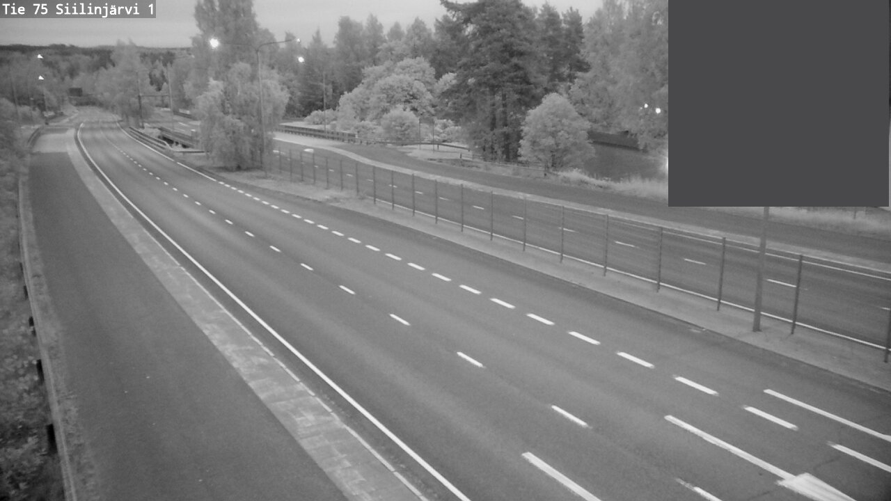 Weather Camera Image Road 75 Siilinjärvi1, Siilinjärvi, Pohjois-Savo