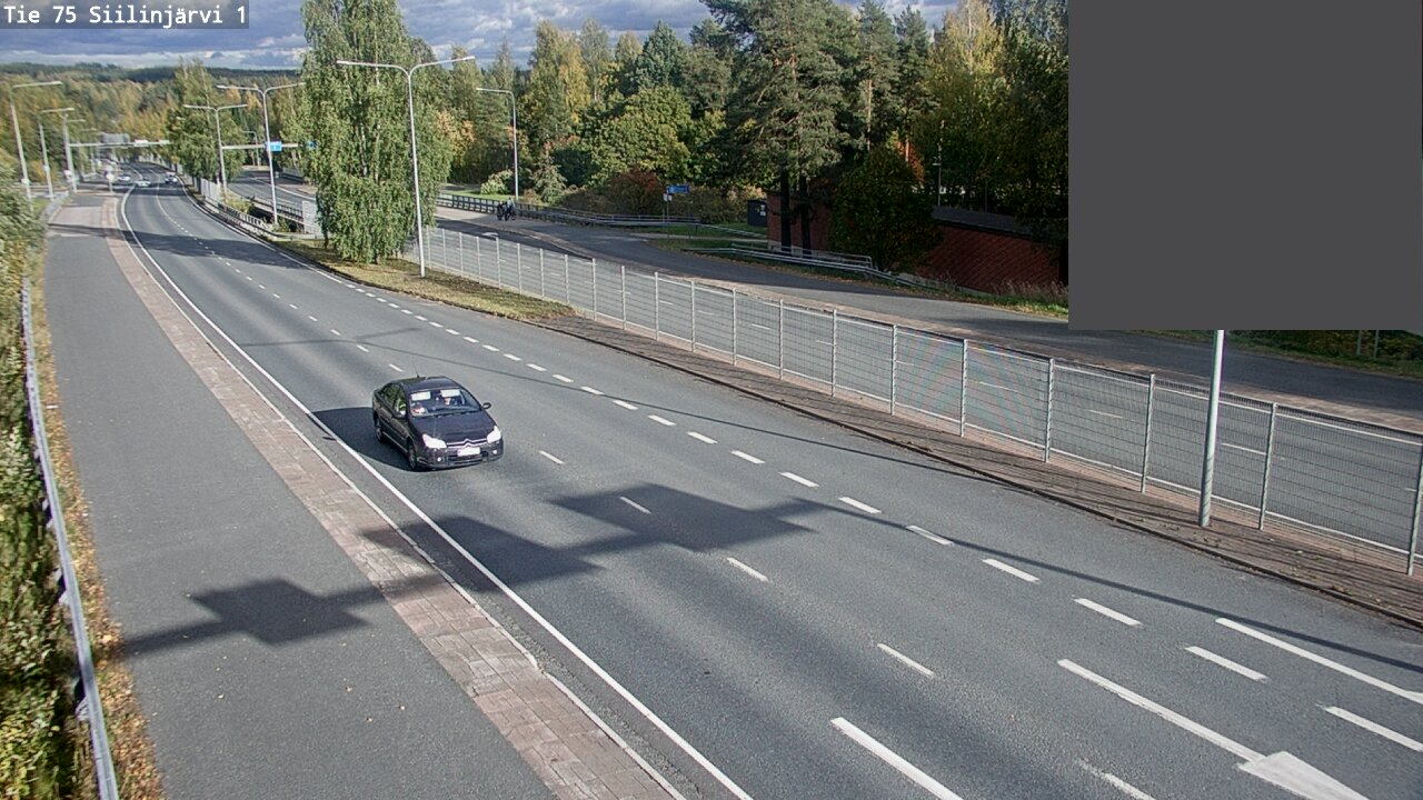 Weather Camera Image Road 75 Siilinjärvi1, Siilinjärvi, Pohjois-Savo