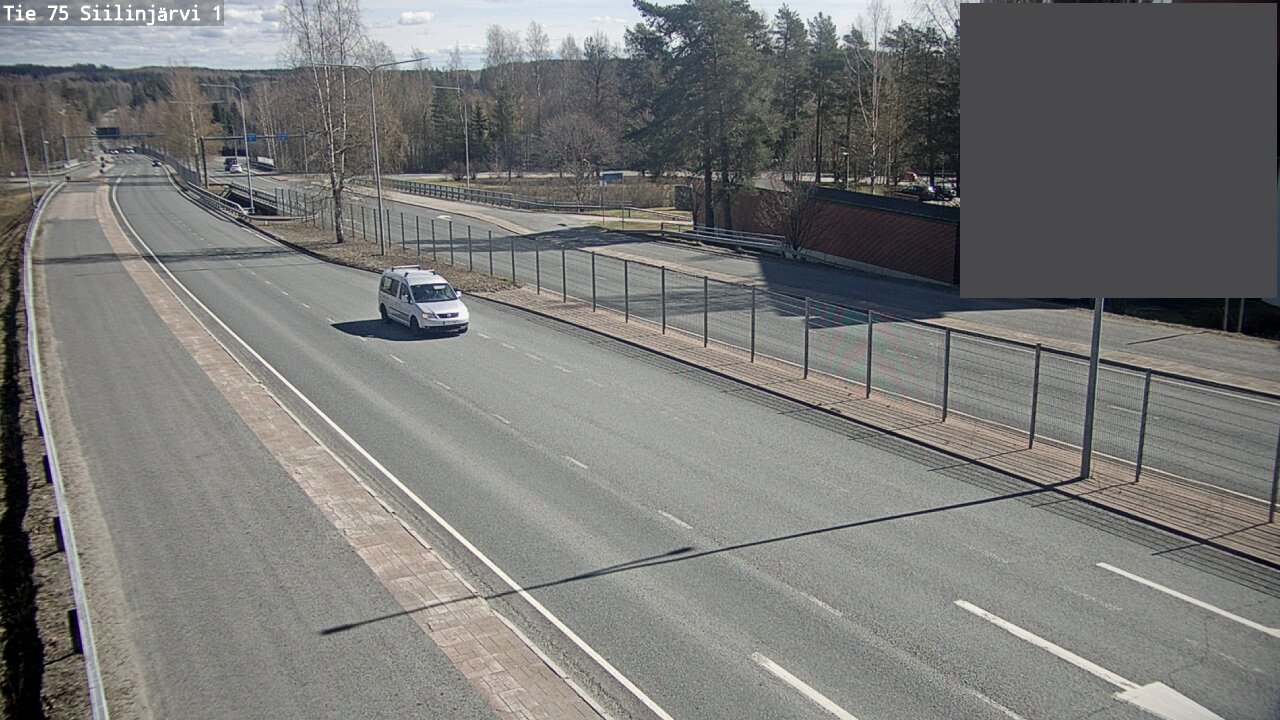 Weather Camera Image Väg 75 Siilinjärvi1, Siilinjärvi, Pohjois-Savo
