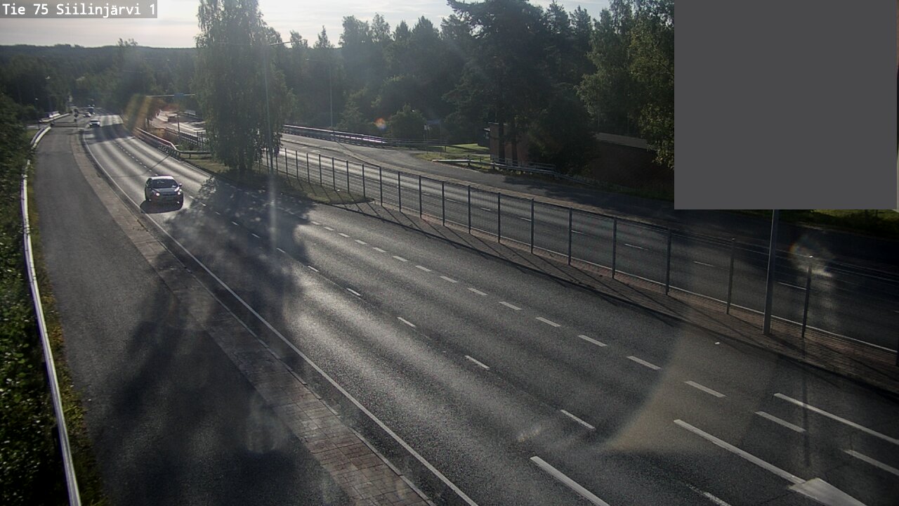 Weather Camera Image Road 75 Siilinjärvi1, Siilinjärvi, Pohjois-Savo