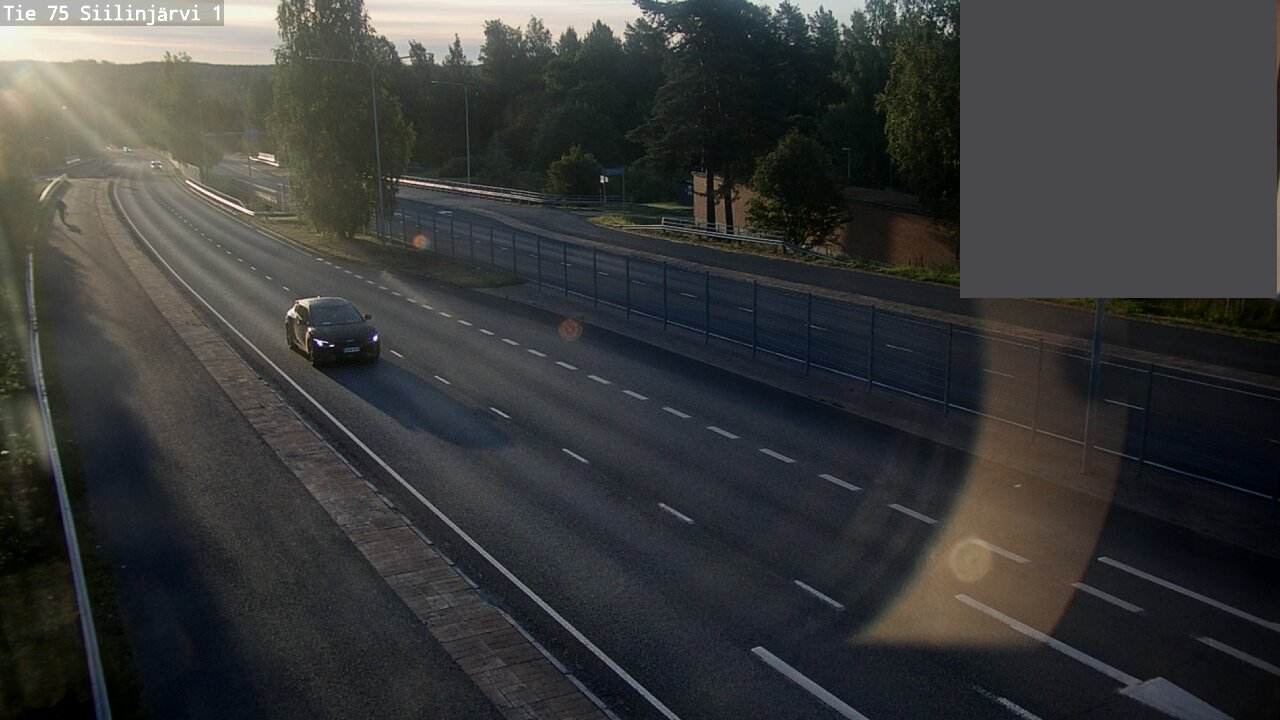 Weather Camera Image Road 75 Siilinjärvi1, Siilinjärvi, Pohjois-Savo