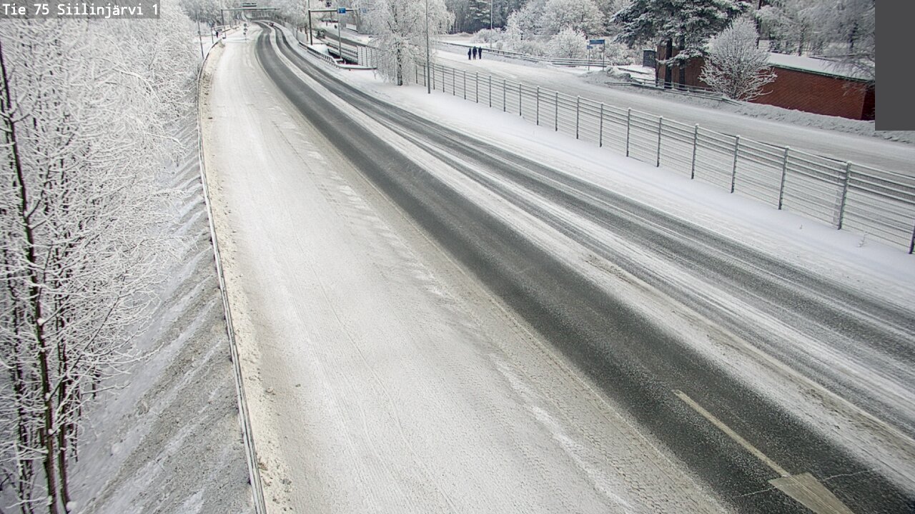 Weather Camera Image Road 75 Siilinjärvi1, Siilinjärvi, Pohjois-Savo