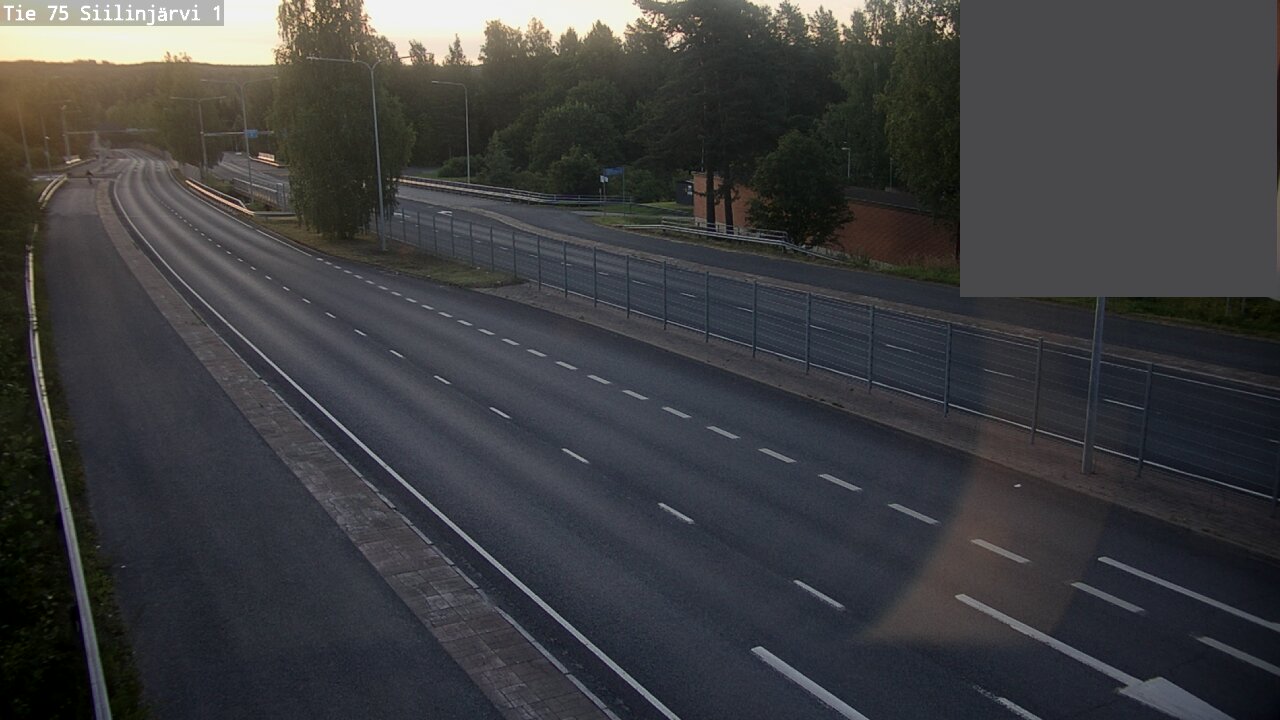 Weather Camera Image Road 75 Siilinjärvi1, Siilinjärvi, Pohjois-Savo
