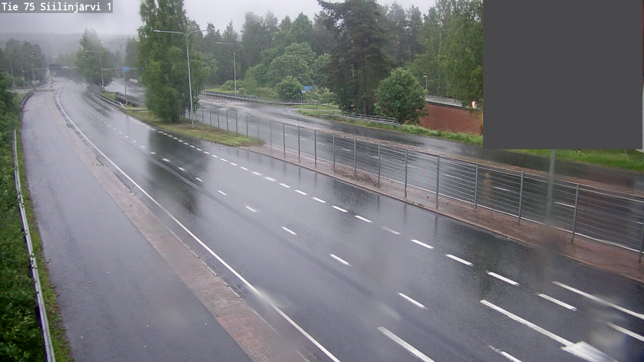 Weather Camera Image Road 75 Siilinjärvi1, Siilinjärvi, Pohjois-Savo
