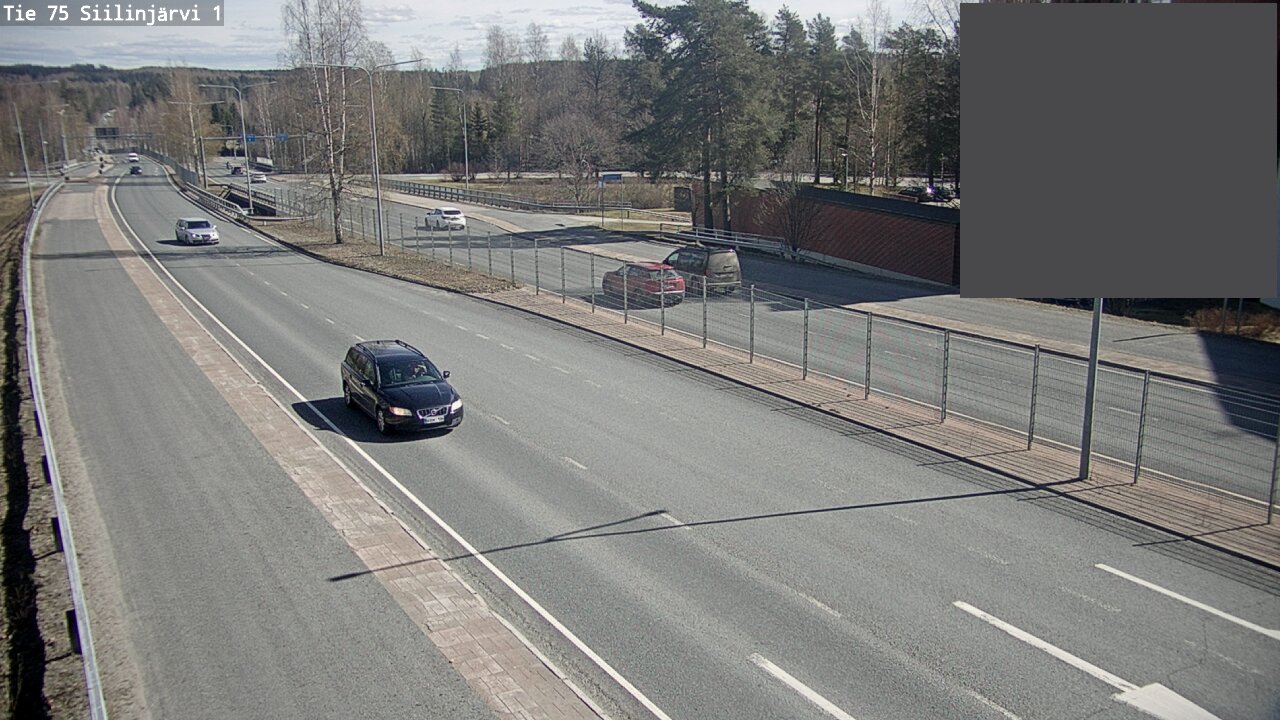 Weather Camera Image Väg 75 Siilinjärvi1, Siilinjärvi, Pohjois-Savo