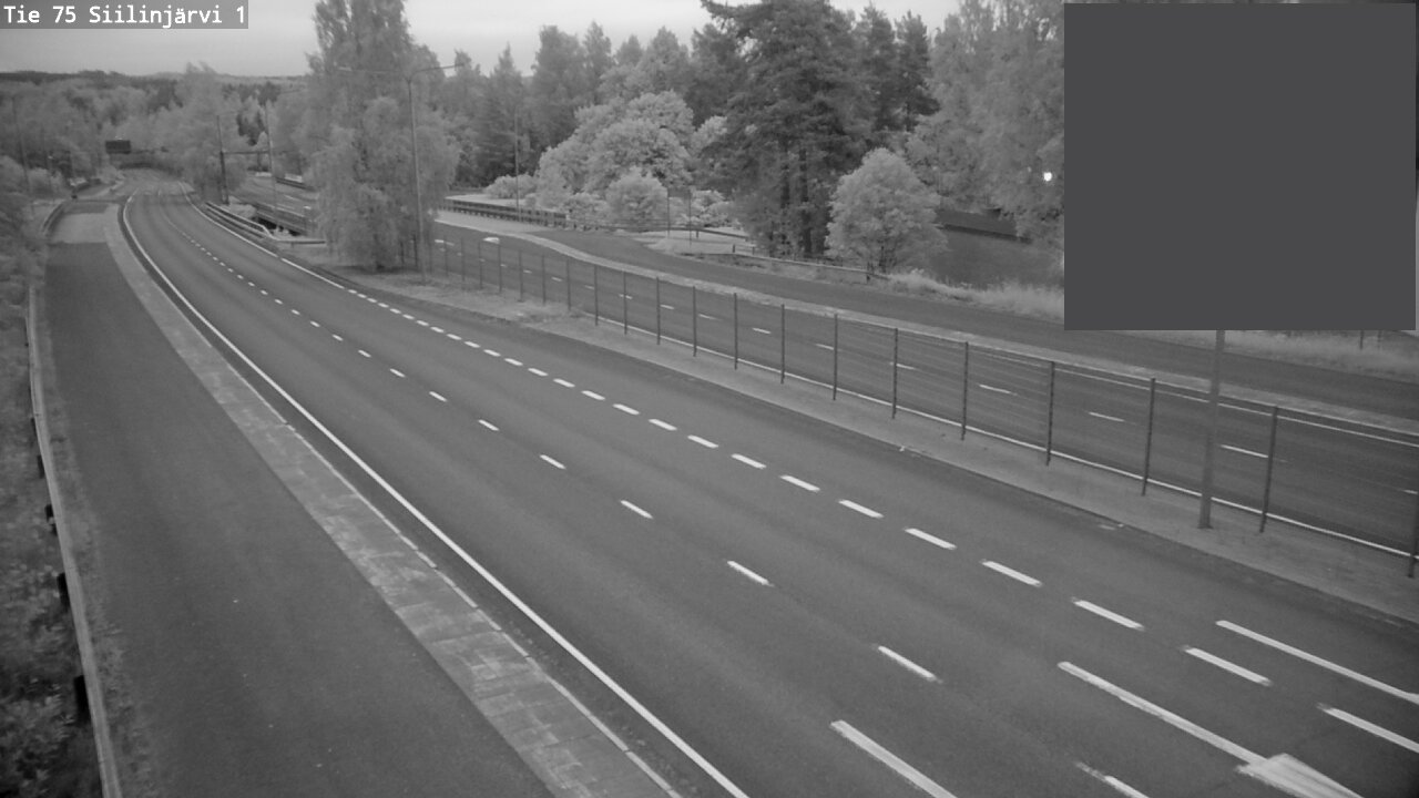 Weather Camera Image Road 75 Siilinjärvi1, Siilinjärvi, Pohjois-Savo
