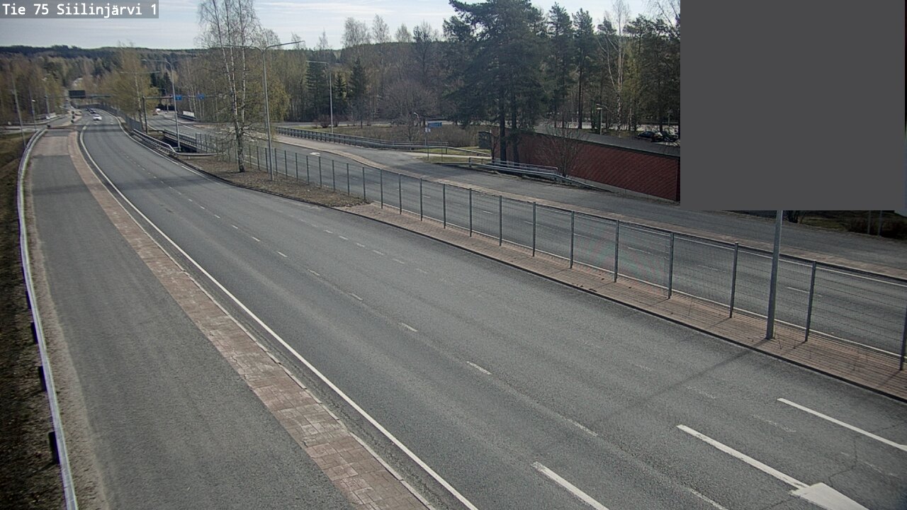 Weather Camera Image Road 75 Siilinjärvi1, Siilinjärvi, Pohjois-Savo