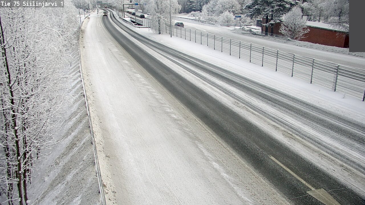 Weather Camera Image Road 75 Siilinjärvi1, Siilinjärvi, Pohjois-Savo