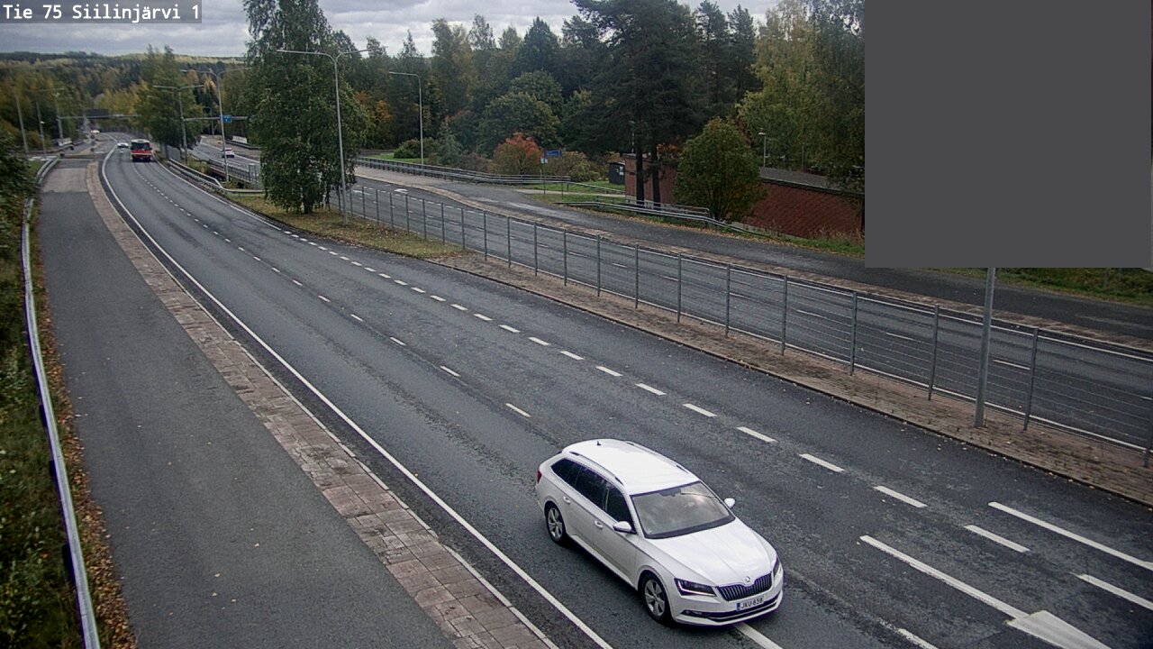 Weather Camera Image Väg 75 Siilinjärvi1, Siilinjärvi, Pohjois-Savo