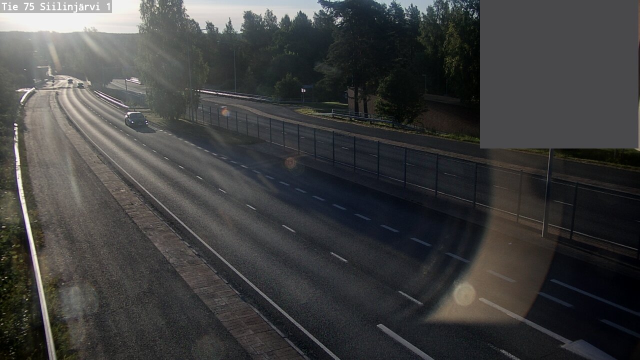 Weather Camera Image Road 75 Siilinjärvi1, Siilinjärvi, Pohjois-Savo