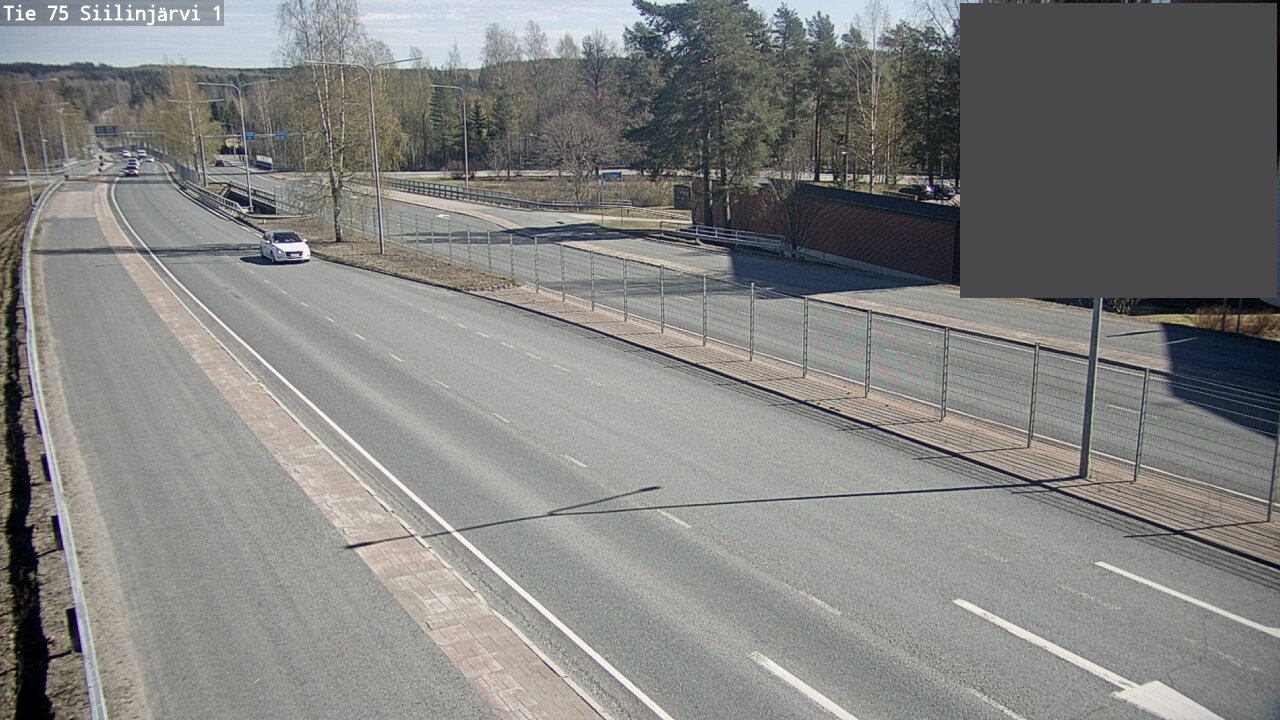 Weather Camera Image Road 75 Siilinjärvi1, Siilinjärvi, Pohjois-Savo