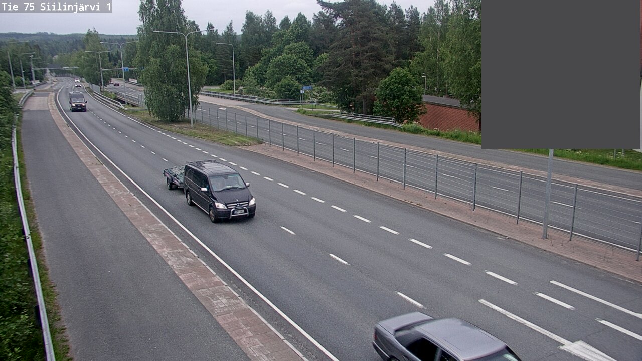 Weather Camera Image Road 75 Siilinjärvi1, Siilinjärvi, Pohjois-Savo