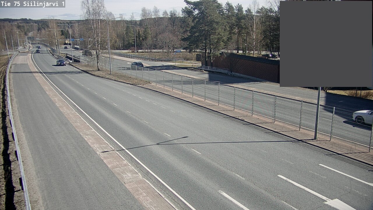 Weather Camera Image Väg 75 Siilinjärvi1, Siilinjärvi, Pohjois-Savo