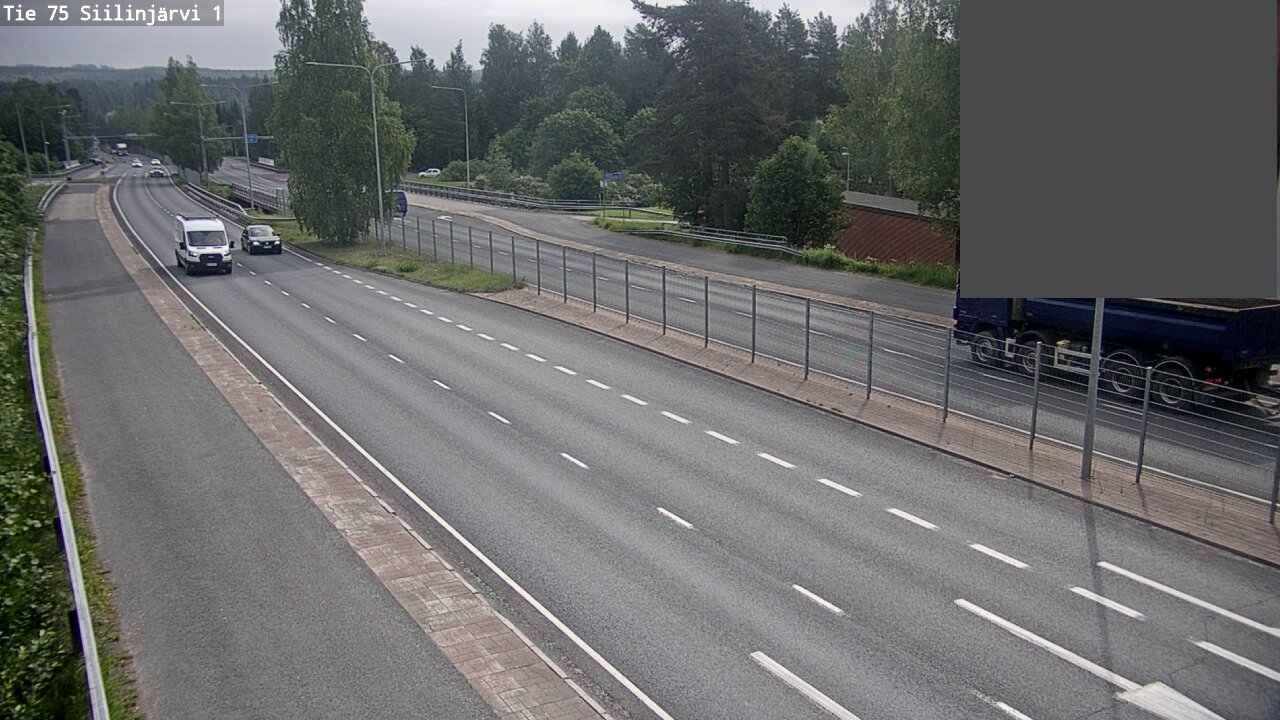 Weather Camera Image Road 75 Siilinjärvi1, Siilinjärvi, Pohjois-Savo