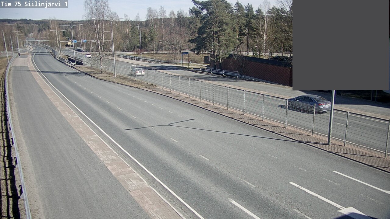 Weather Camera Image Väg 75 Siilinjärvi1, Siilinjärvi, Pohjois-Savo