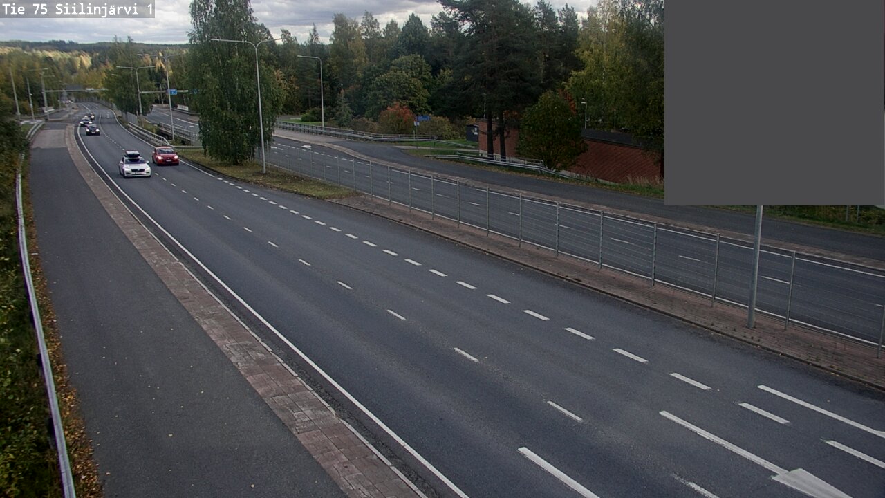 Weather Camera Image Road 75 Siilinjärvi1, Siilinjärvi, Pohjois-Savo