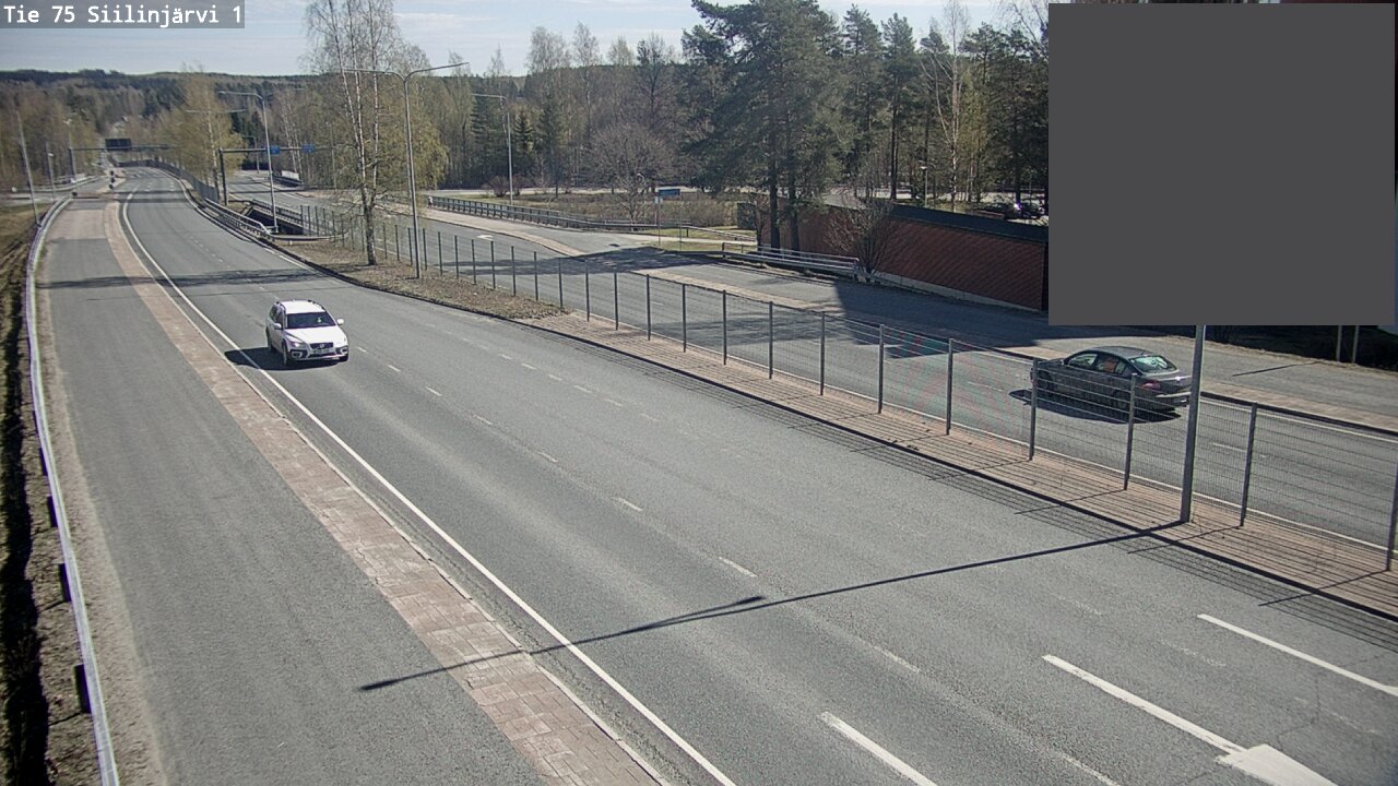 Weather Camera Image Road 75 Siilinjärvi1, Siilinjärvi, Pohjois-Savo