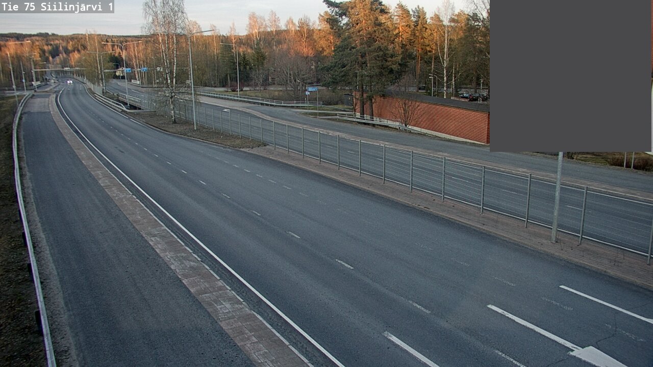 Weather Camera Image Väg 75 Siilinjärvi1, Siilinjärvi, Pohjois-Savo