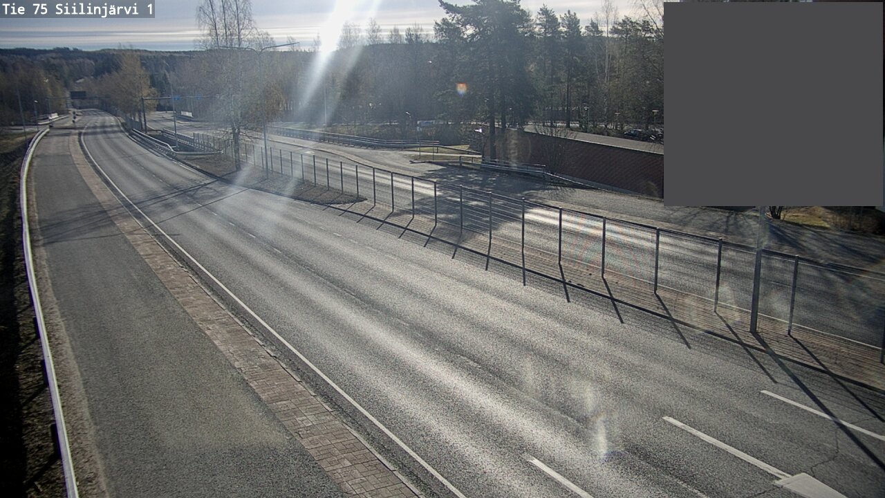 Weather Camera Image Väg 75 Siilinjärvi1, Siilinjärvi, Pohjois-Savo
