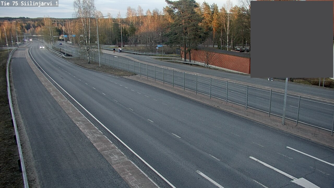 Weather Camera Image Väg 75 Siilinjärvi1, Siilinjärvi, Pohjois-Savo