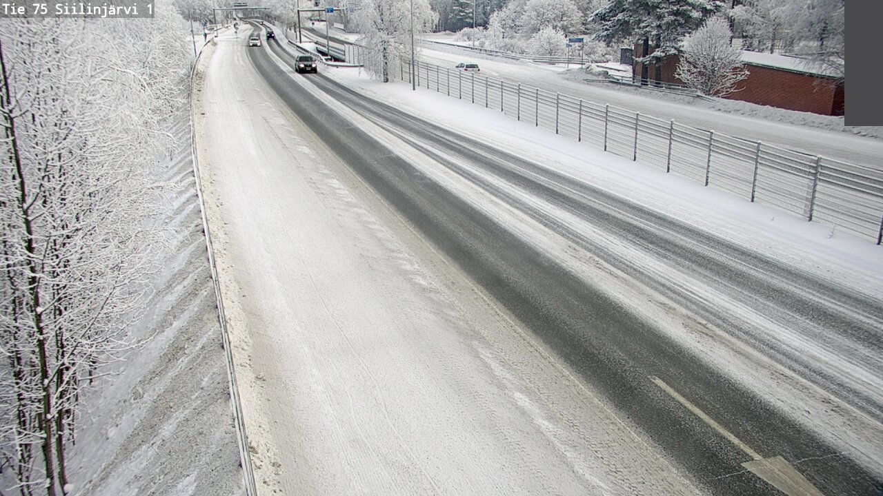 Weather Camera Image Road 75 Siilinjärvi1, Siilinjärvi, Pohjois-Savo