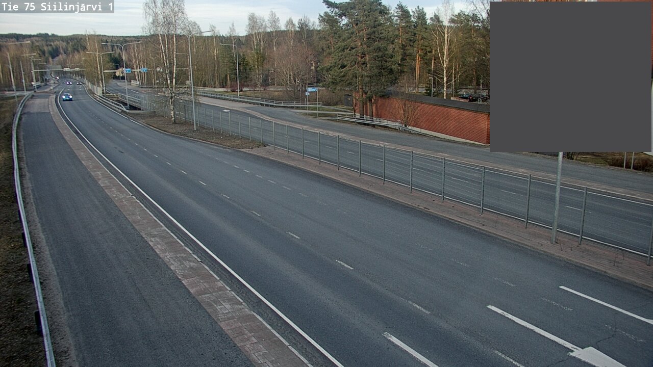 Weather Camera Image Väg 75 Siilinjärvi1, Siilinjärvi, Pohjois-Savo
