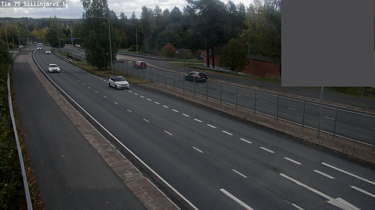 Weather Camera Image Road 75 Siilinjärvi1, Siilinjärvi, Pohjois-Savo