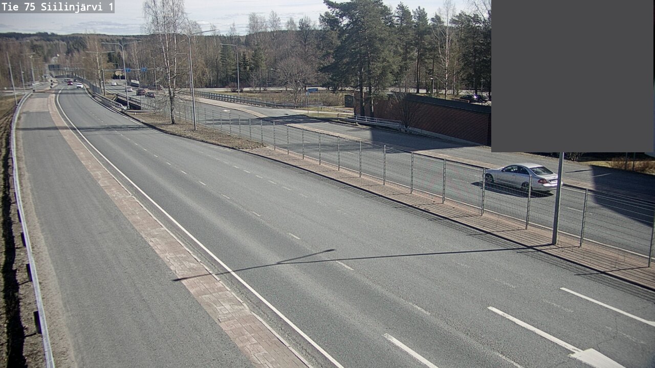 Weather Camera Image Väg 75 Siilinjärvi1, Siilinjärvi, Pohjois-Savo