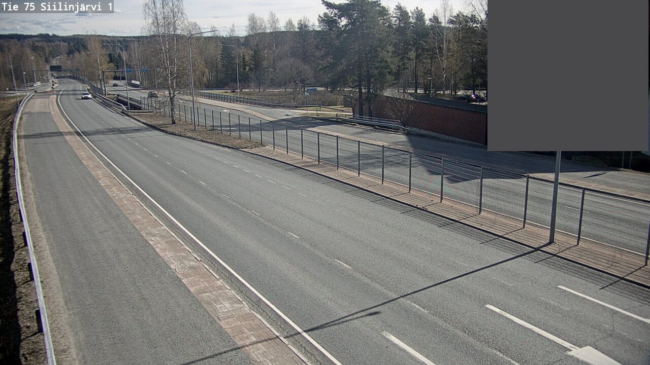 Weather Camera Image Väg 75 Siilinjärvi1, Siilinjärvi, Pohjois-Savo