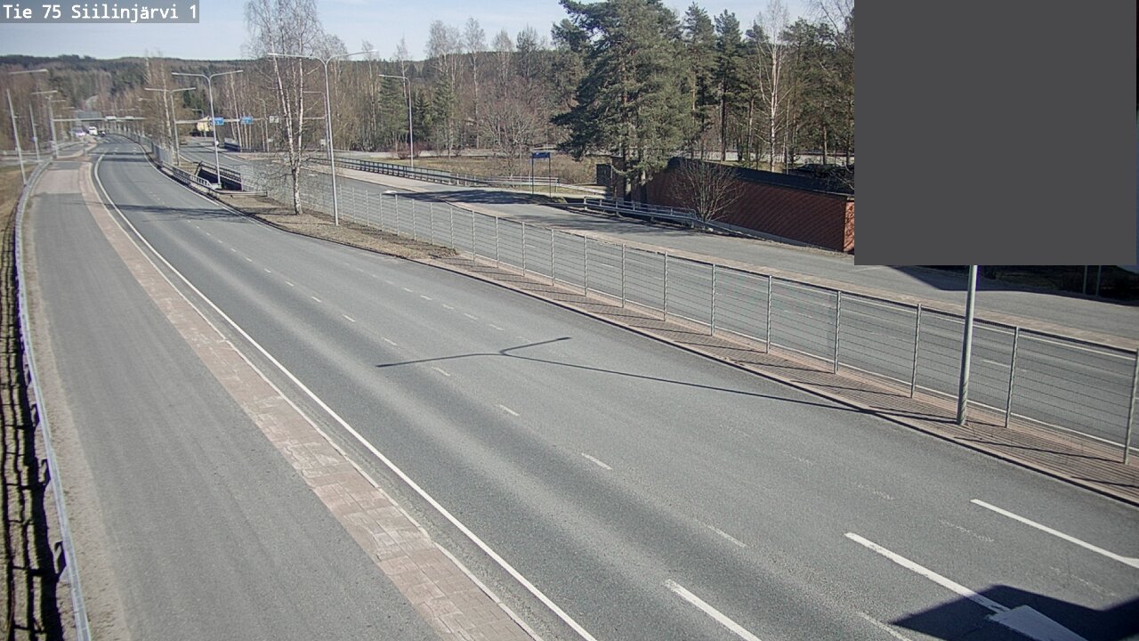 Weather Camera Image Väg 75 Siilinjärvi1, Siilinjärvi, Pohjois-Savo