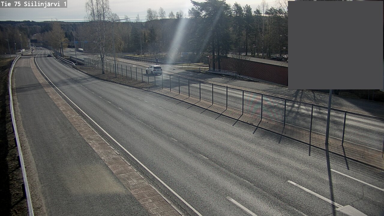 Weather Camera Image Väg 75 Siilinjärvi1, Siilinjärvi, Pohjois-Savo