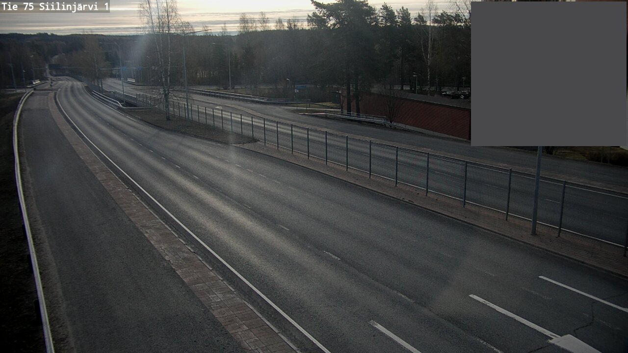Weather Camera Image Väg 75 Siilinjärvi1, Siilinjärvi, Pohjois-Savo