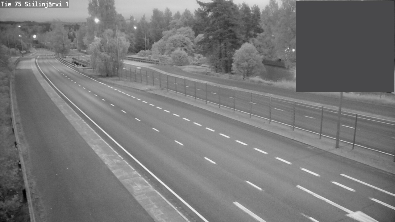 Weather Camera Image Road 75 Siilinjärvi1, Siilinjärvi, Pohjois-Savo