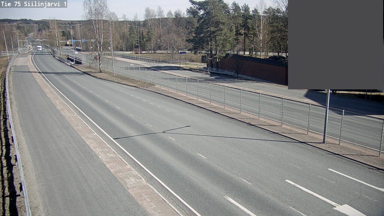 Weather Camera Image Väg 75 Siilinjärvi1, Siilinjärvi, Pohjois-Savo