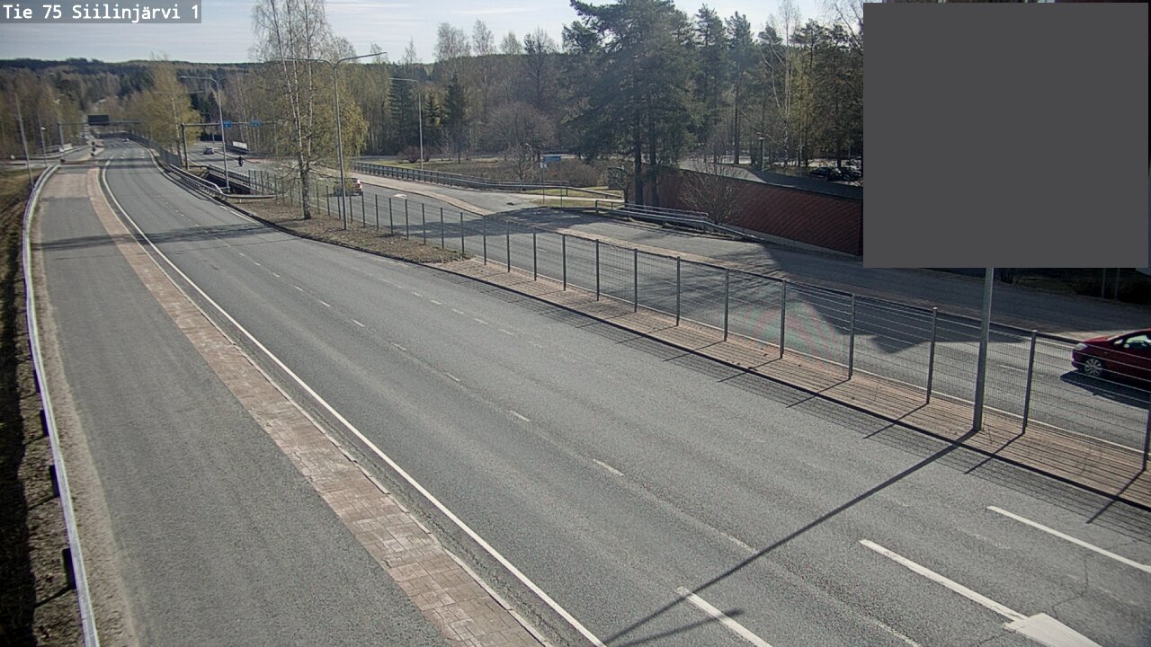 Weather Camera Image Road 75 Siilinjärvi1, Siilinjärvi, Pohjois-Savo